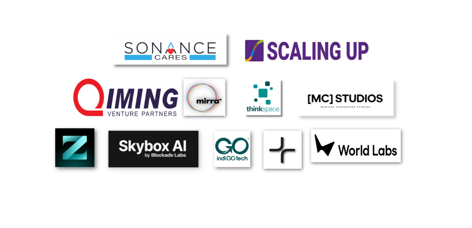 Virtual World Society and partner logos